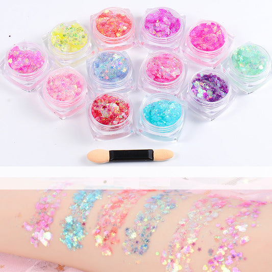 Glitters & Sequins Jelly Body Art and Make Up