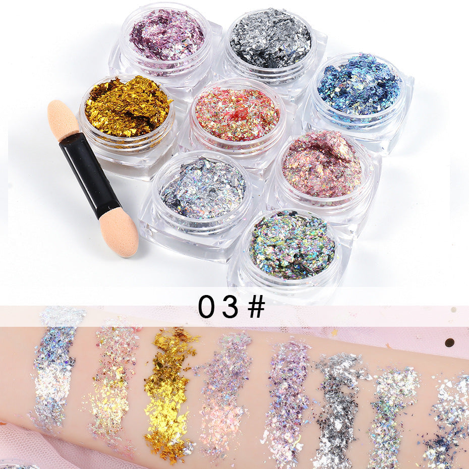 Glitters & Sequins Jelly Body Art and Make Up